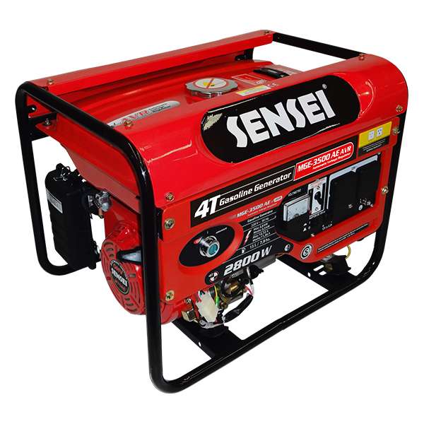 MGE-3500 AE AVR GENERADOR SENSEI MGE3500 2,8KVA NAFTA - Imagen 1